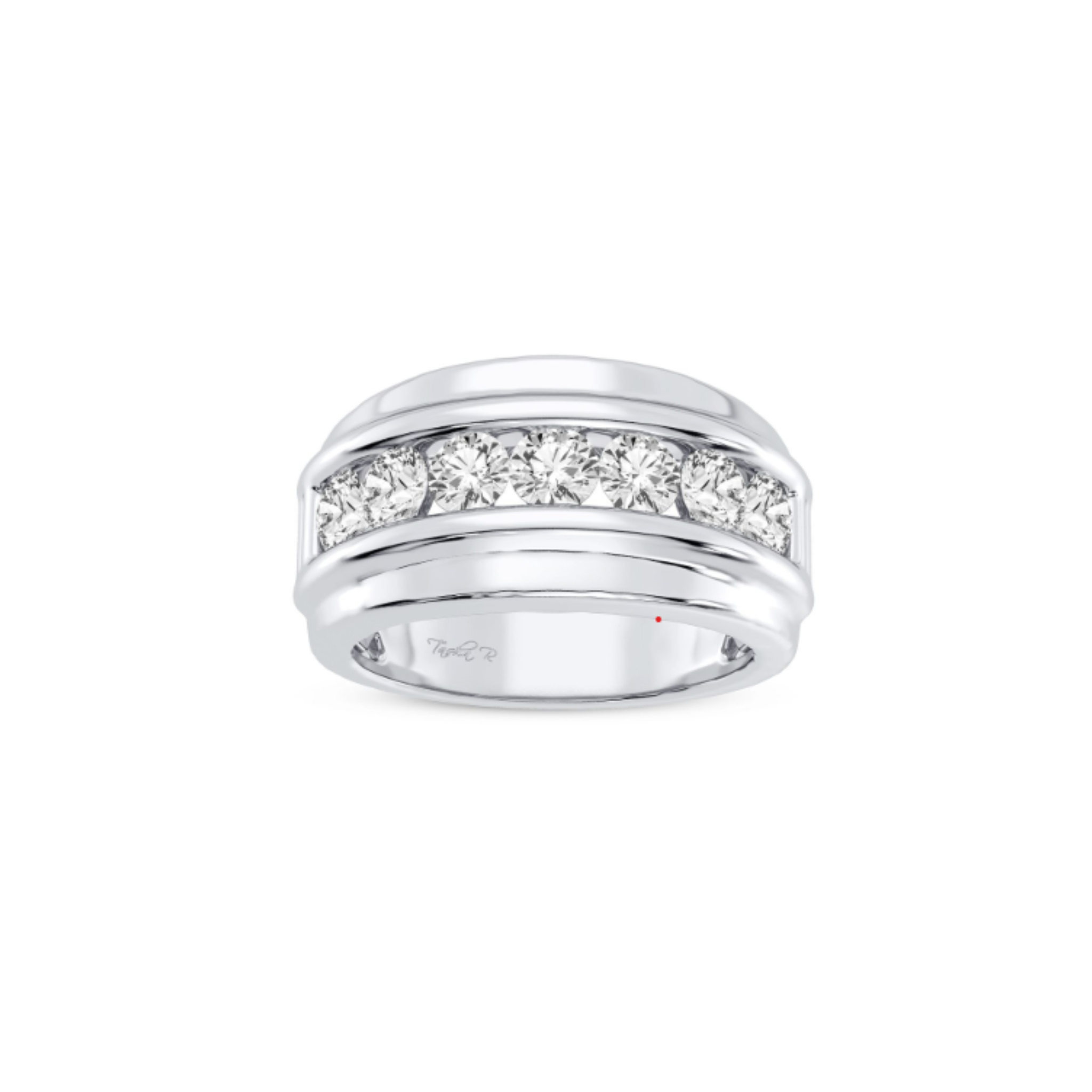 14K Gold Men’s Diamond Ring – 1.00ct Total Weight