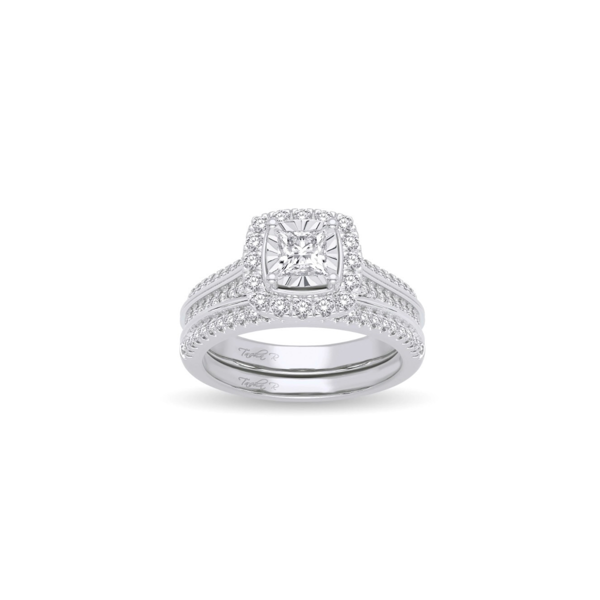 Magnificent 14K Gold Diamond Bridal Engagement Ring – 0.64 CTW Natural Diamonds