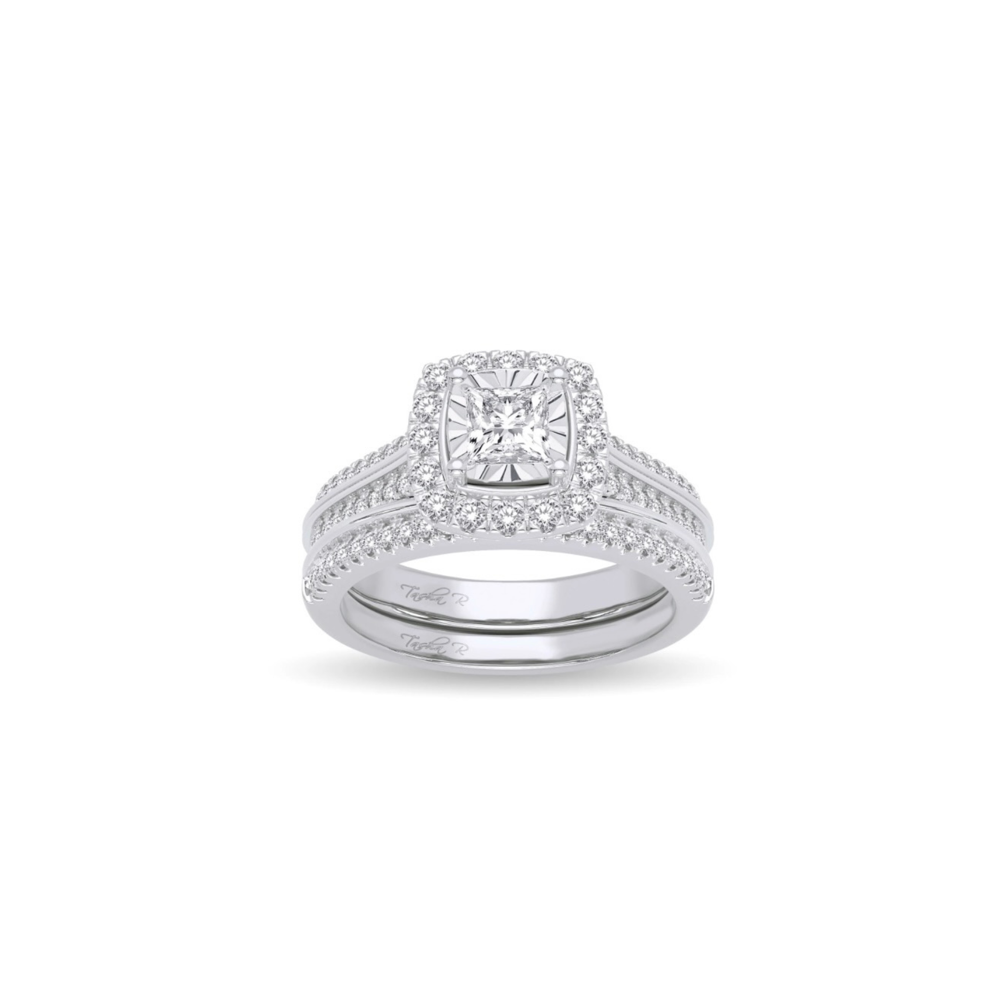 Magnificent 14K Gold Diamond Bridal Engagement Ring – 0.64 CTW Natural Diamonds