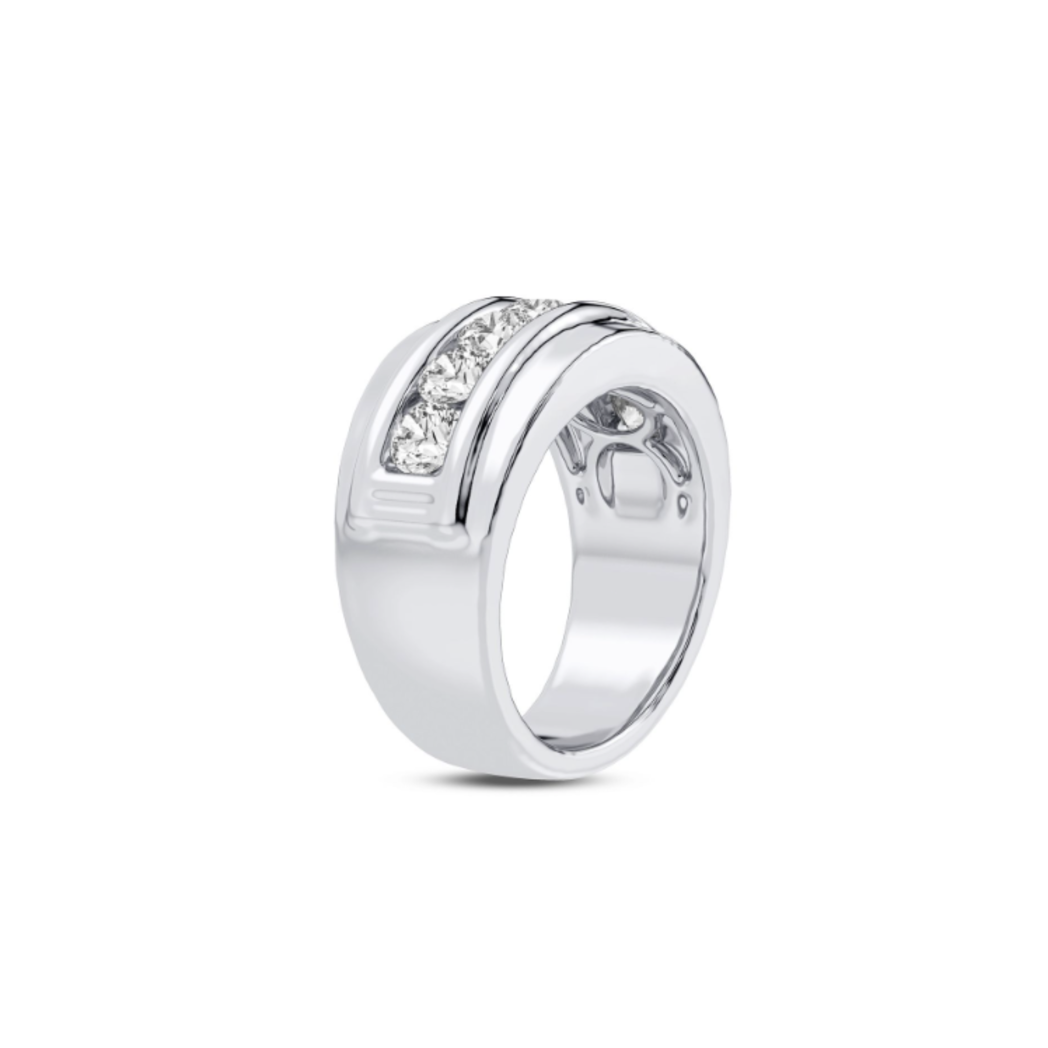 14K Gold Men’s Diamond Ring – 1.00ct Total Weight
