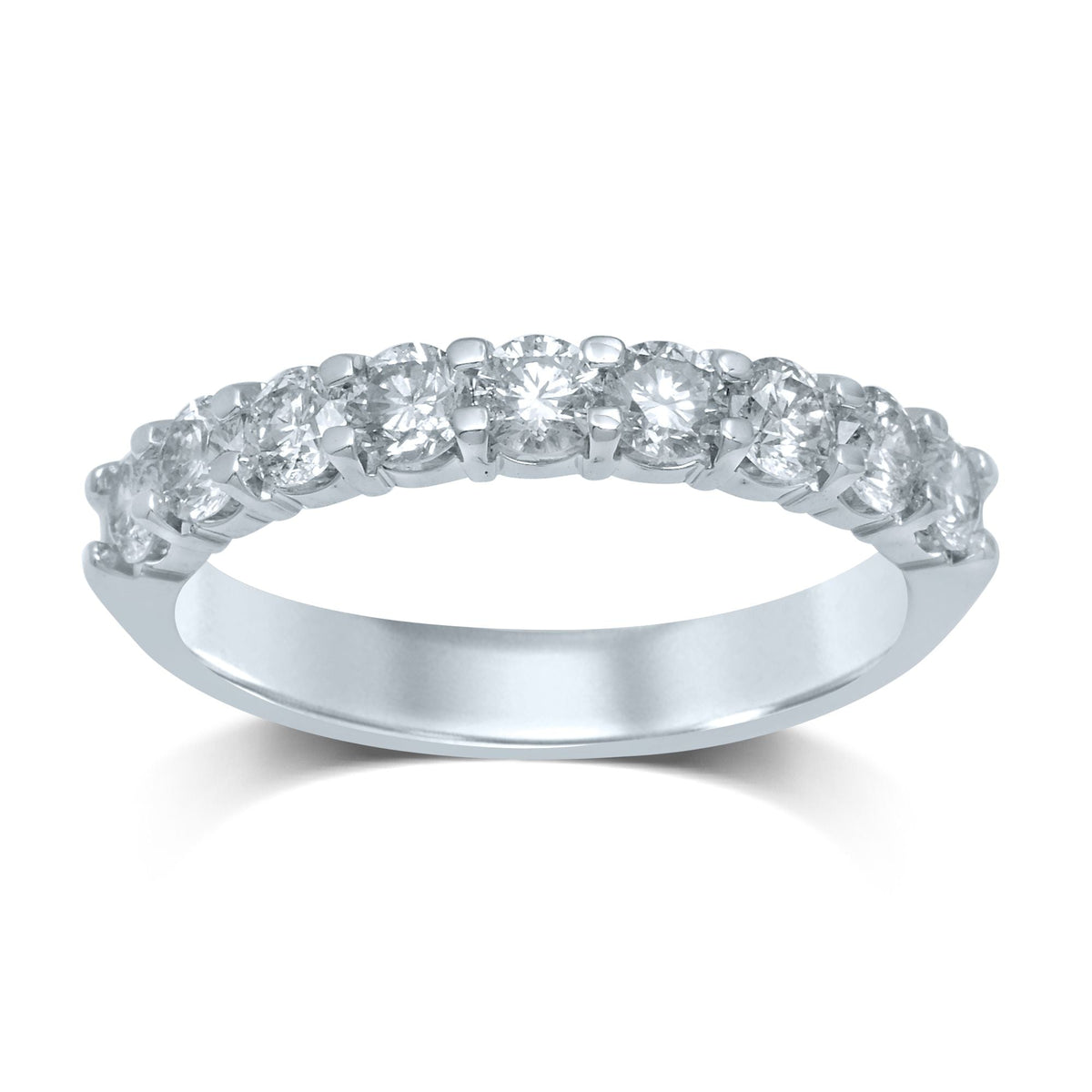 0.78 ct Diamond Band in 14K White Gold