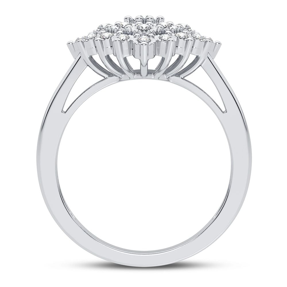1/10 ct Diamond Fashion Ring in 10K White Gold