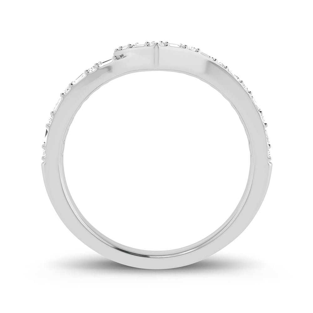 1/6 ct Diamond Fashion Ring in 10K White Gold