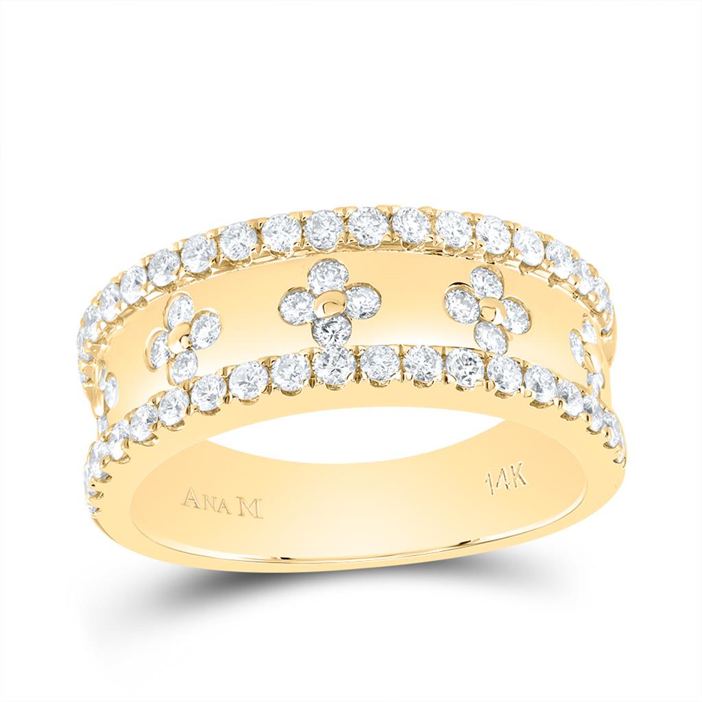7/8 ct Diamond Fashion Band in 14K Yellow Gold