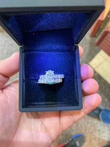 10kt White Gold 0.50cttw Ladies diamond necklace