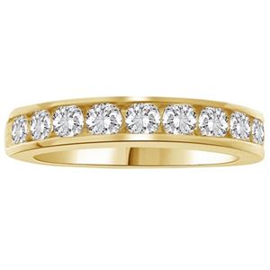 10kyg 1.00cttw Round Diamond Ladies Band