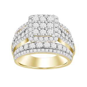 Ladies Ring 2.00cttw Round Diamond 10kyg