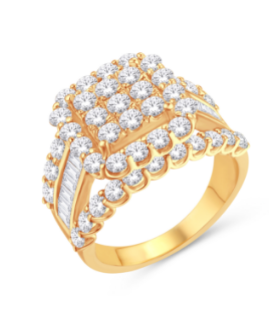 10k 3.00 cttw Ladies Diamond Ring