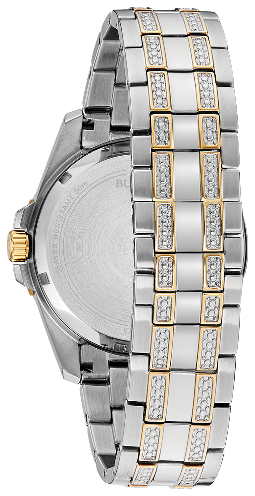 Bulova Crystal Collection Mens Watch