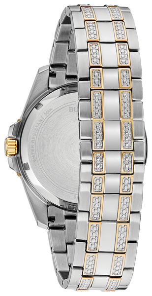 Bulova Crystal Collection Mens Watch
