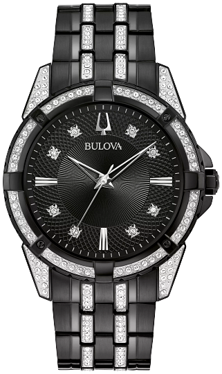 Bulova Crystal Collection Mens Watch