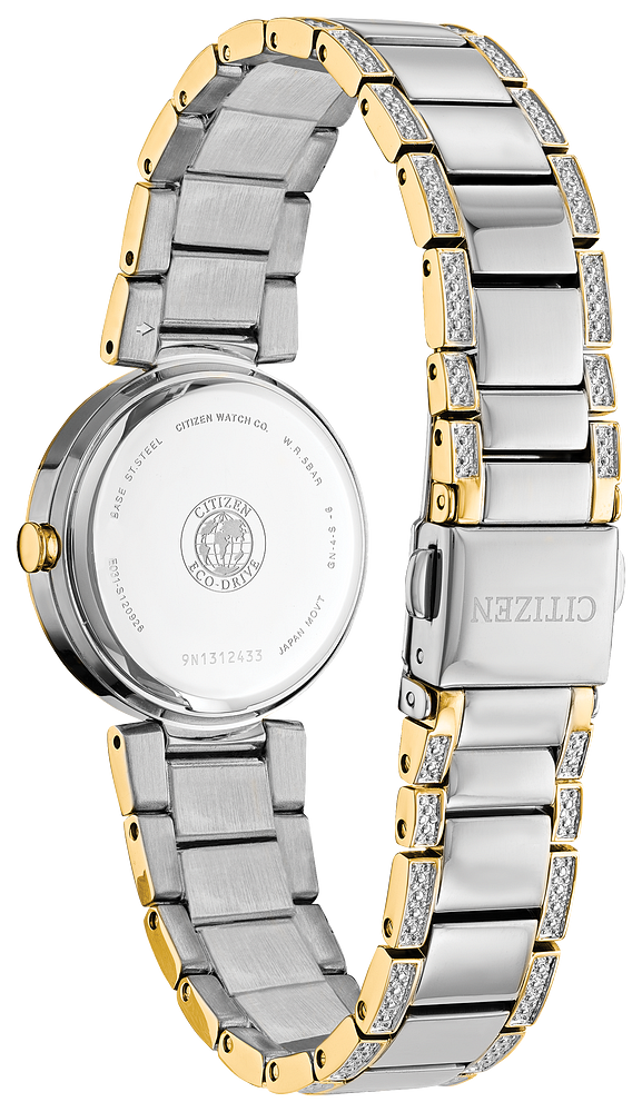 Citizen Eco-Drive Silhouette Crystal Ladies Watch