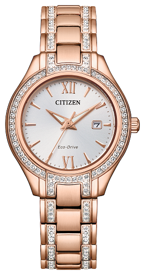 Citizen Eco-Drive Silhouette Crystal Ladies Watch