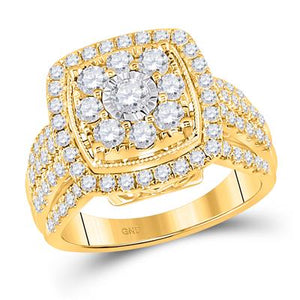 14kyg 1.50cttw Diamond Bridal Ring